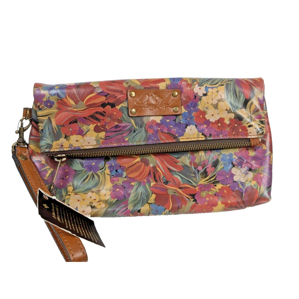 Patricia Nash Floral Multicolor Shoulder Bag